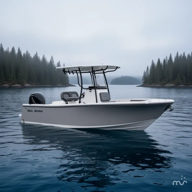 Slide: The Image of Sea Born LX21 Center Console 2026 - 2