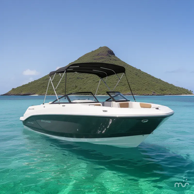 Slide: The Image of Bayliner VR6 Bowrider OB 2022 - 2