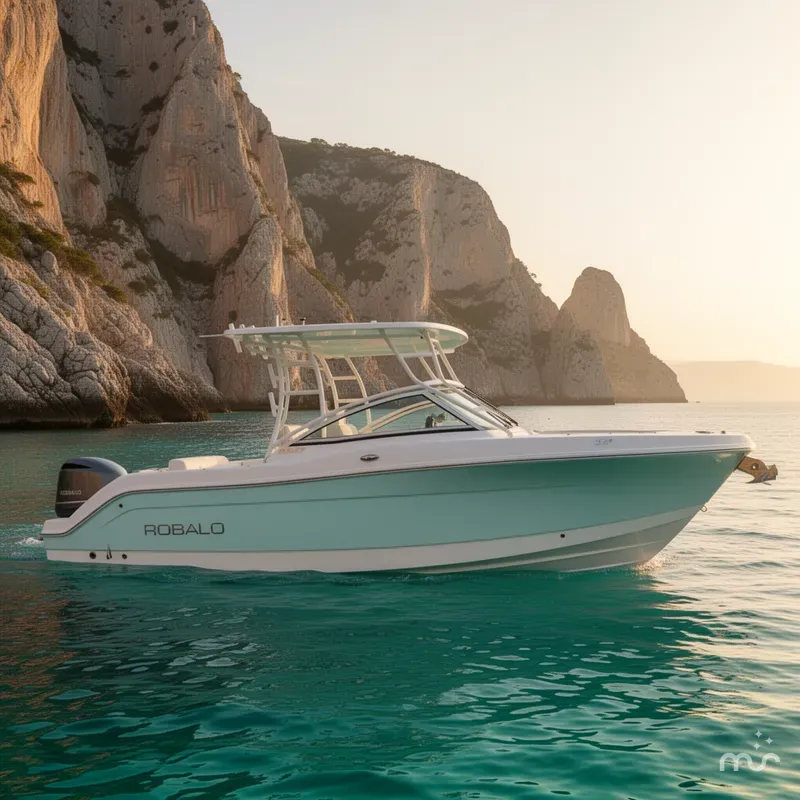 Slide: The Image of Robalo R247 Dual Console 2018 - 0