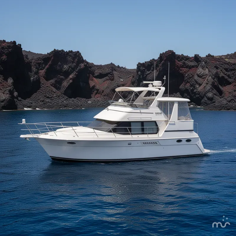 Slide: The Image of Carver Yachts 356 Motor Yacht 2001 - 2