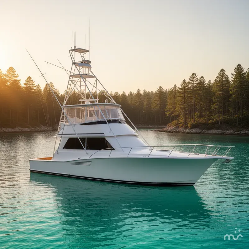 The Image of Viking 53 Convertible 1990 - 0
