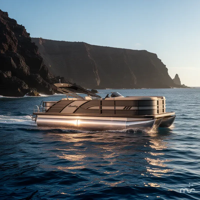 Slide: The Image of Bentley Pontoons Elite 223 Swingback 2027 - 2