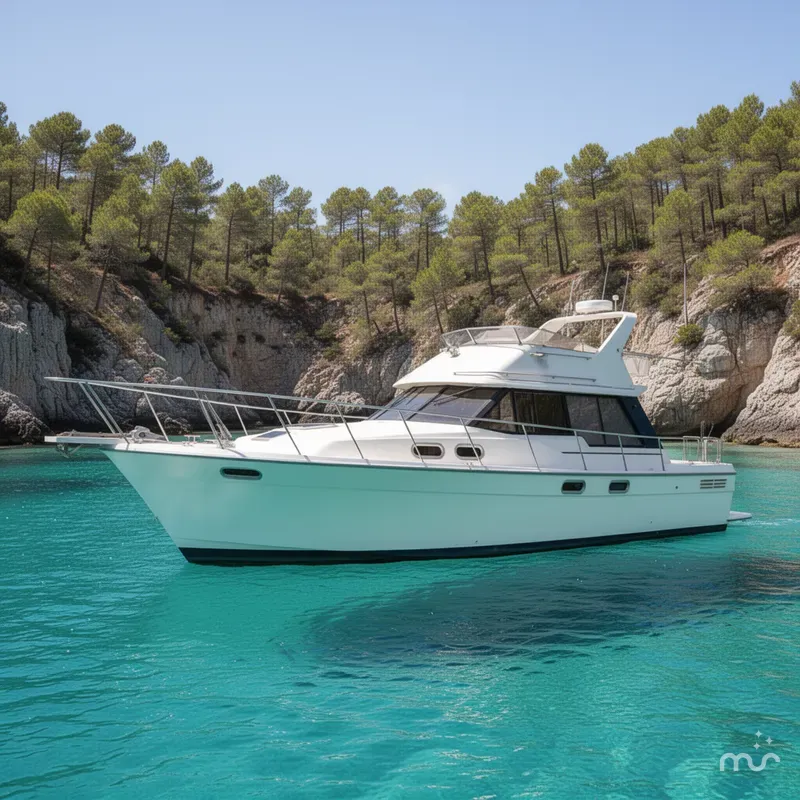 Slide: The Image of Bayliner 3288 Motoryacht 1993 - 2