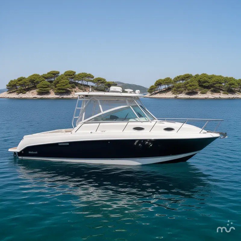 Slide: The Image of Wellcraft 340 Coastal 2014 - 2