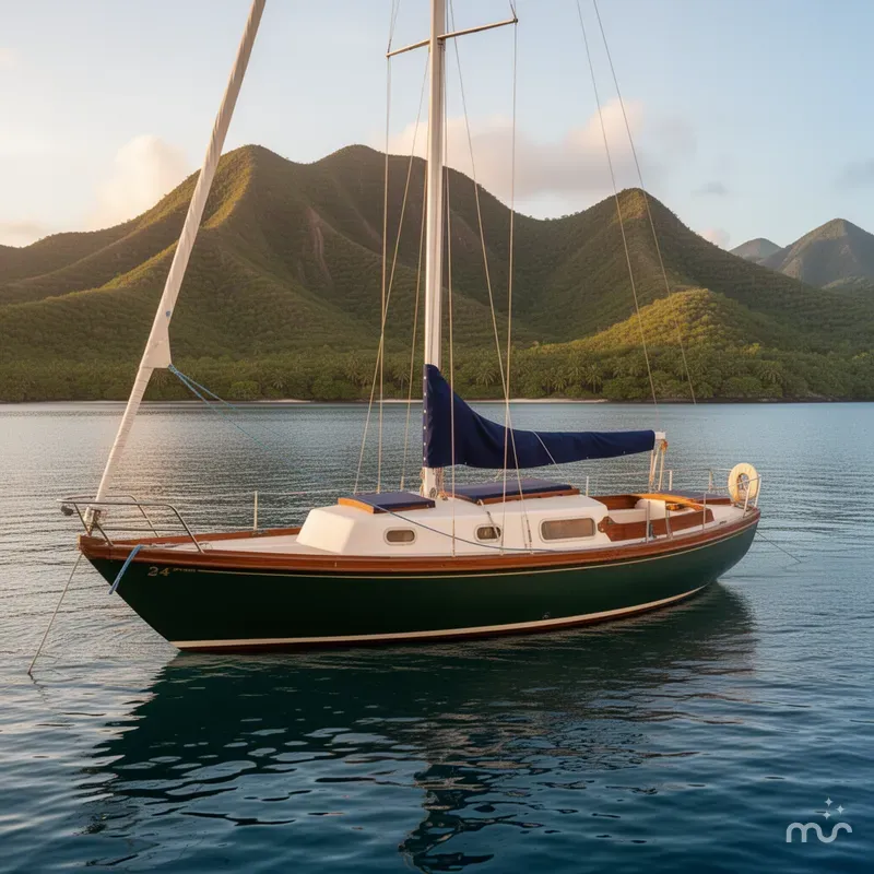 The Image of Sailboat 24 1968 - 0