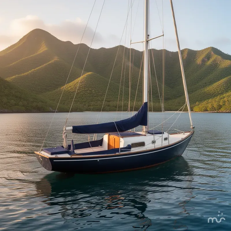 Slide: The Image of Sailboat 24 1968 - 2