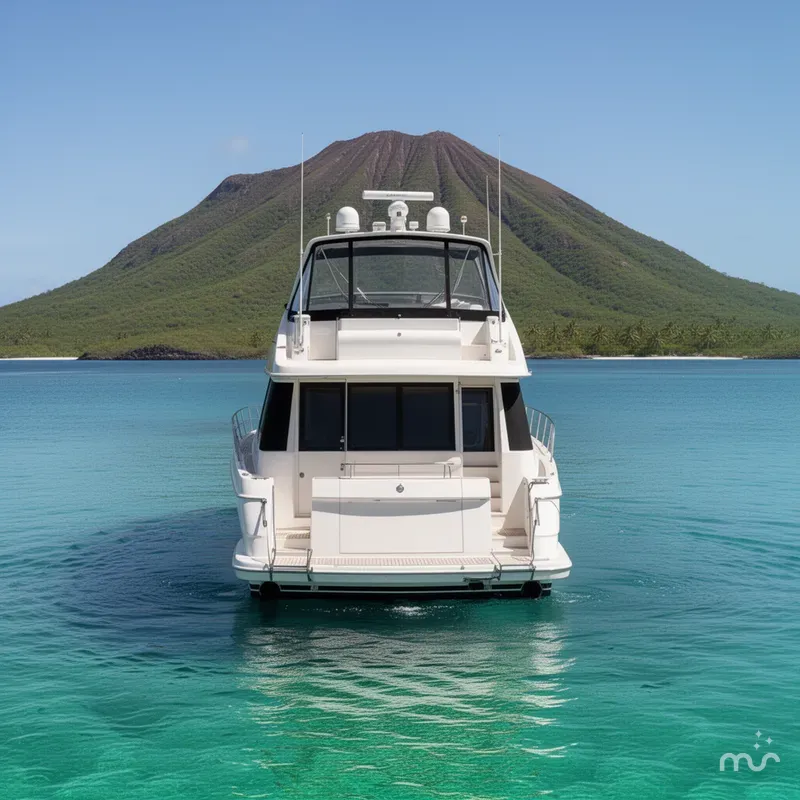 Slide: The Image of Carver Yachts 530 Voyager Pilothouse 2000 - 3