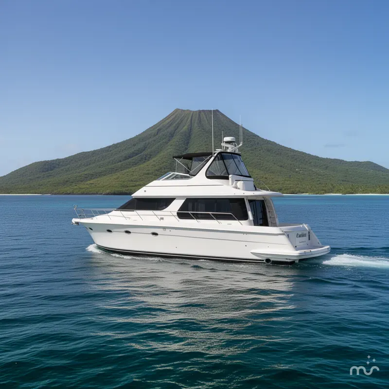 Slide: The Image of Carver Yachts 530 Voyager Pilothouse 2000 - 4