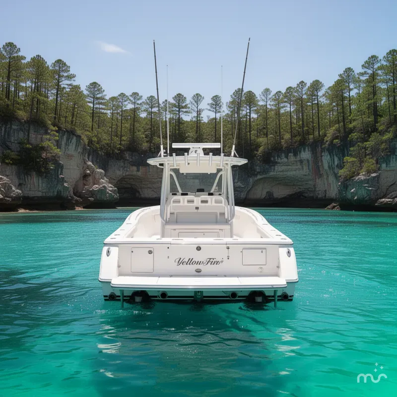 Slide: The Image of Yellowfin 34 Offshore 2006 - 3