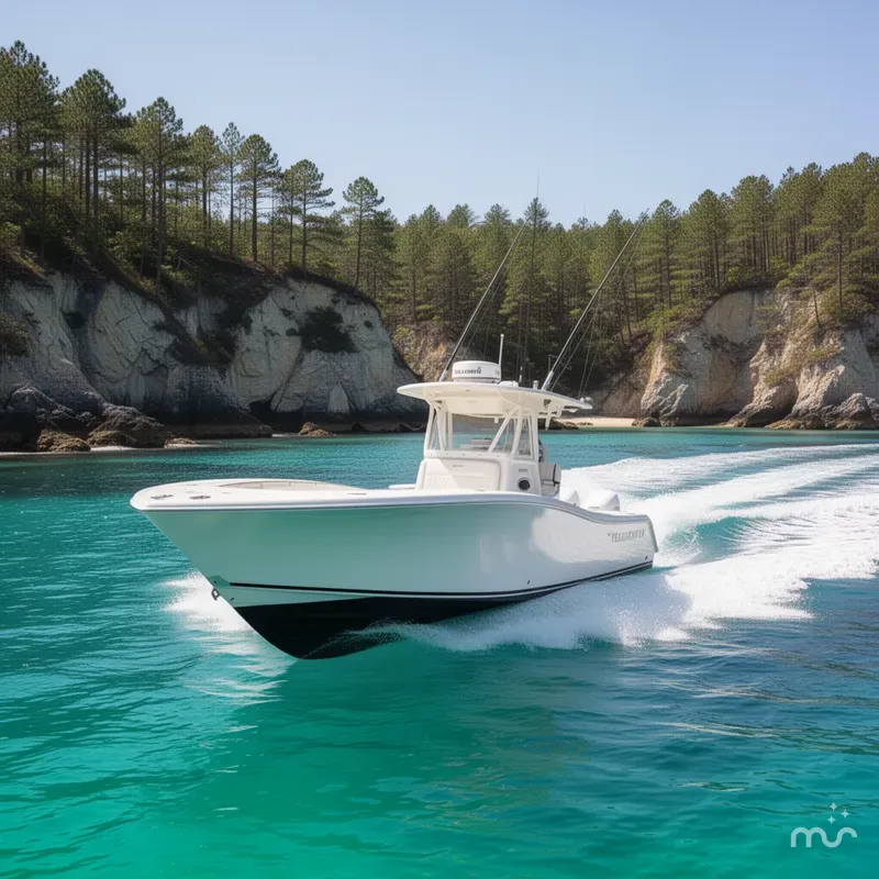 Slide: The Image of Yellowfin 34 Offshore 2006 - 4