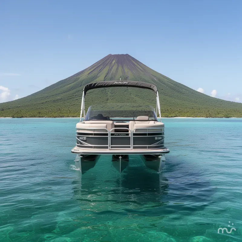 Slide: The Image of Avalon Excalibur Elite Windshield 27 FT 2026 - 3