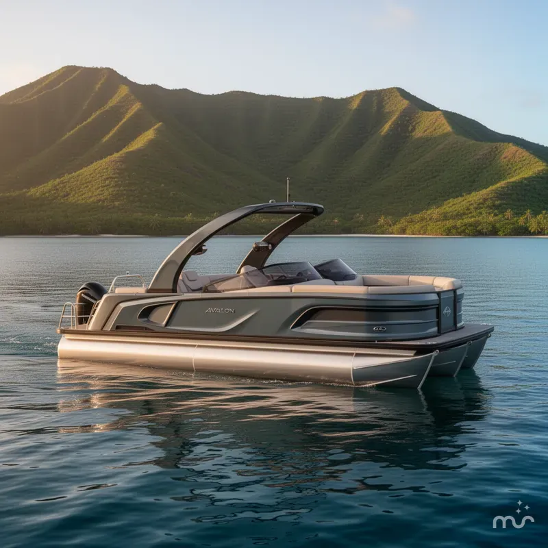 The Image of Avalon Excalibur Quad Lounge Windshield 27 FT 2026 - 0
