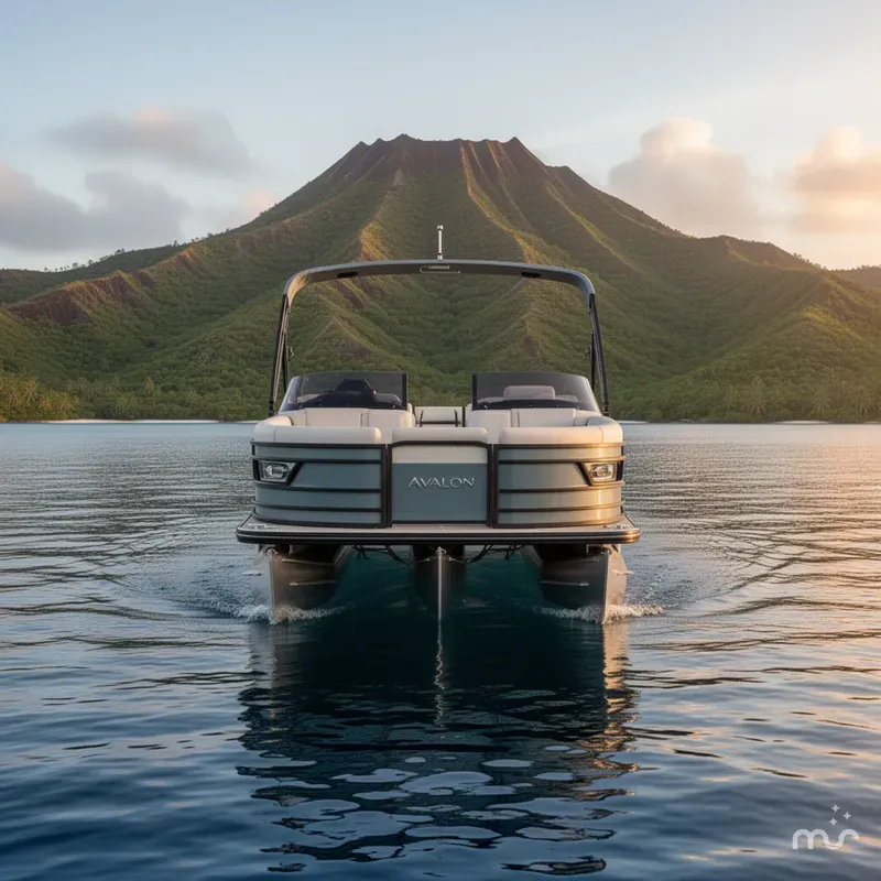Slide: The Image of Avalon Excalibur Quad Lounge Windshield 27 FT 2026 - 3