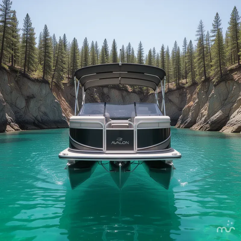 Slide: The Image of Avalon LSZ Elite Windshield 23 FT 2026 - 1