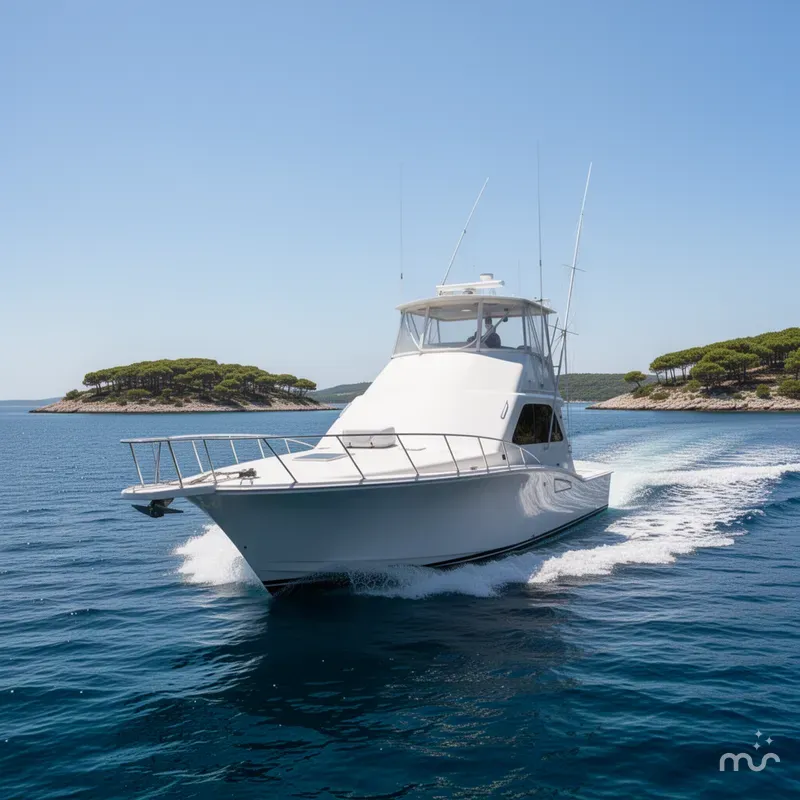 Slide: The Image of Cabo 47 Flybridge 2002 - 4
