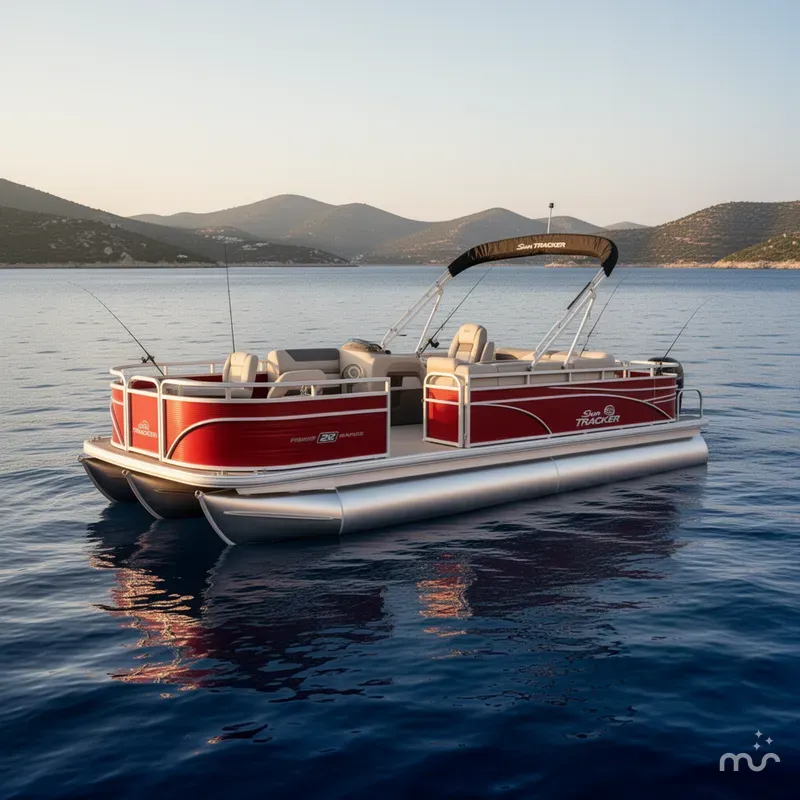 The Image of Sun Tracker Fishin' Barge 22 DLX 2026 - 0