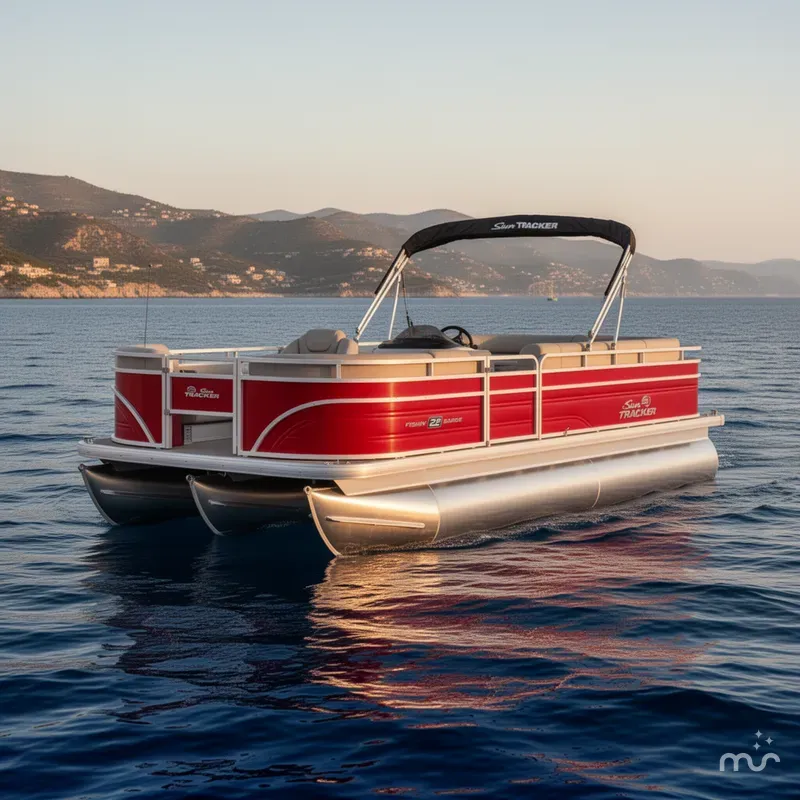 Slide: The Image of Sun Tracker Fishin' Barge 22 DLX 2026 - 3