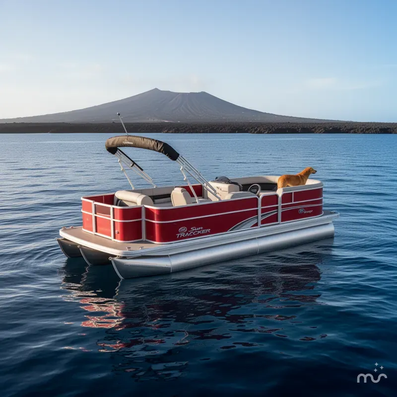 The Image of Sun Tracker Party Barge 18 DLX 2026 - 0
