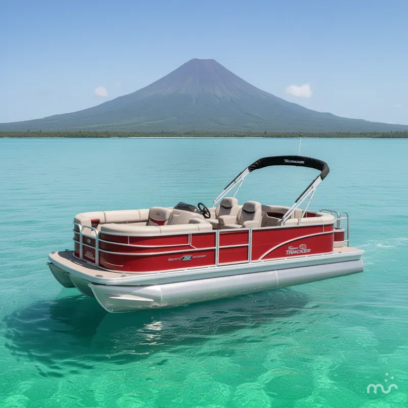 The Image of Sun Tracker Party Barge 22 DLX 2026 - 0