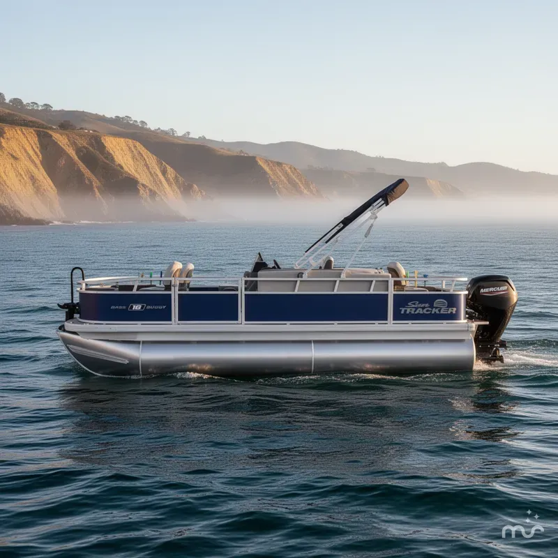 Slide: The Image of Sun Tracker Bass Buggy 18 DLX 2026 - 2