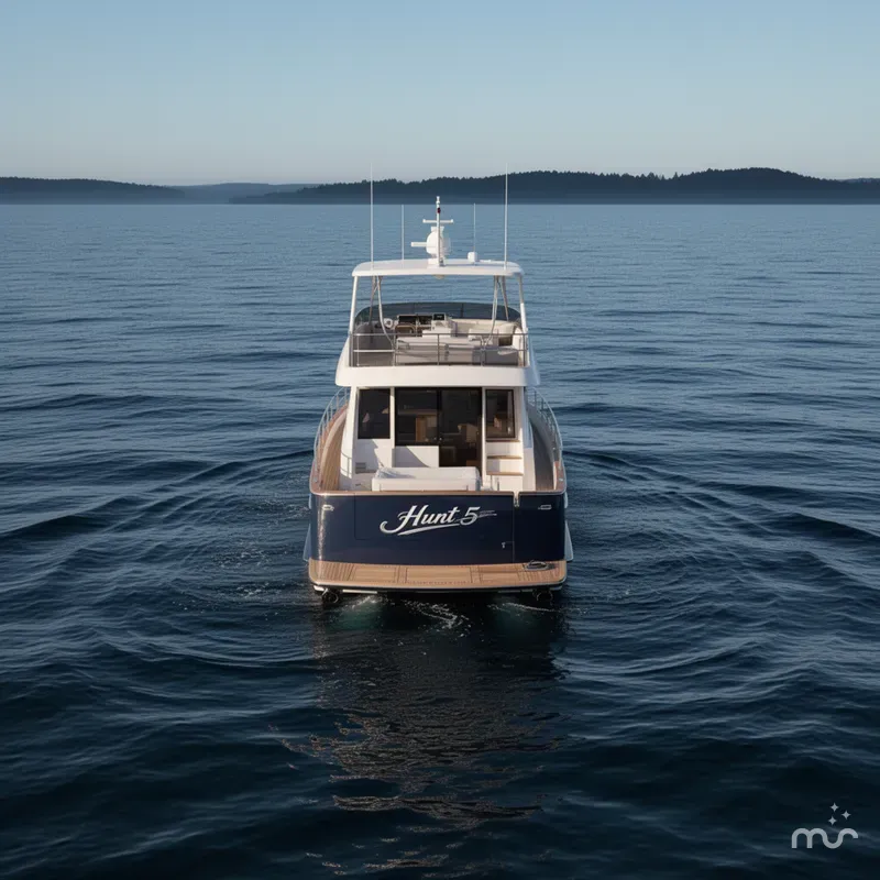 Slide: The Image of Hunt 56 Flybridge 2027 - 3