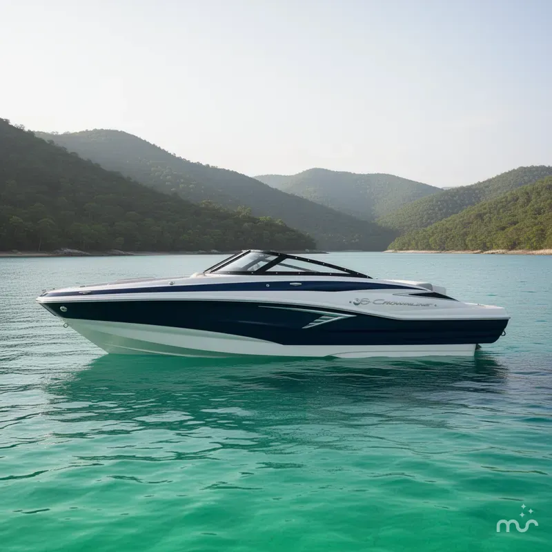 Slide: The Image of Crownline Boats E210XS 2026 - 2