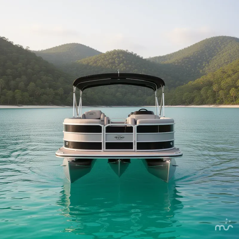 Slide: The Image of Bentley Pontoons Fish 243 4PT 2026 - 3