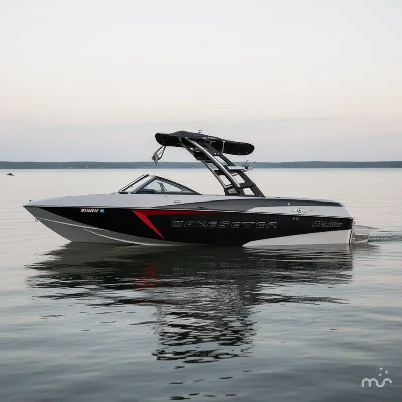 Slide: The Image of Malibu Wakesetter 22 VLX 2016 - 2