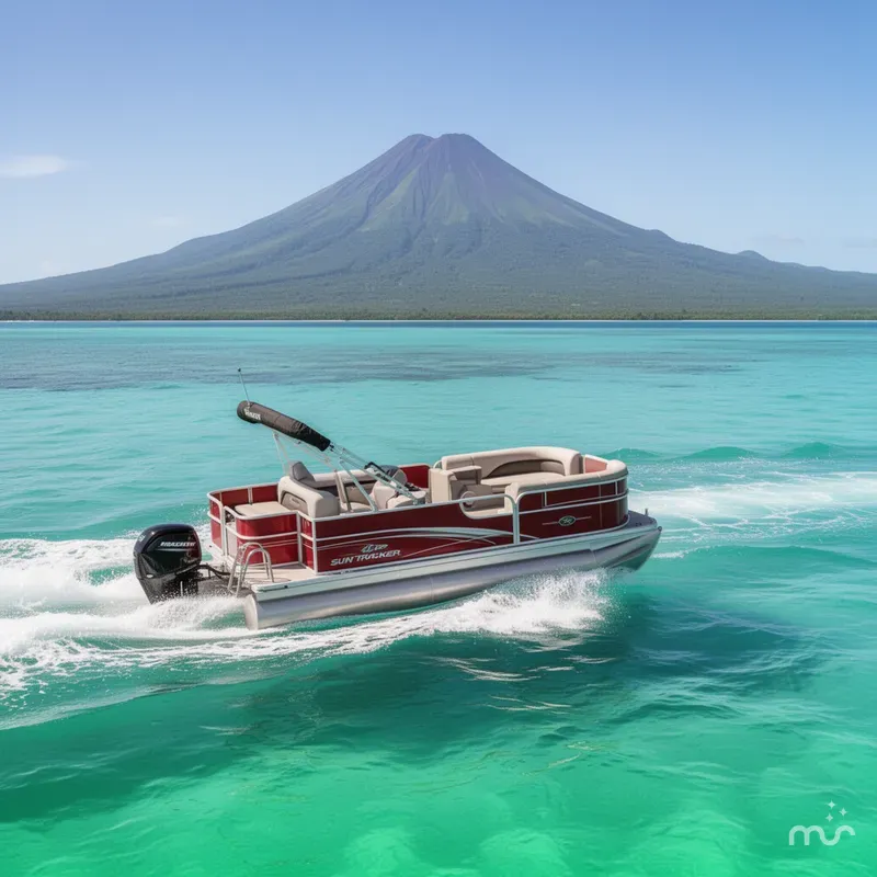 The Image of Sun Tracker Party Barge 18 DLX 2026 - 0