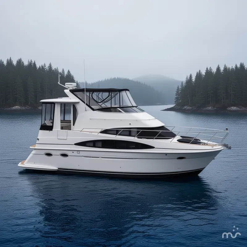 Slide: The Image of Carver Yachts 396 Motor Yacht 2004 - 2
