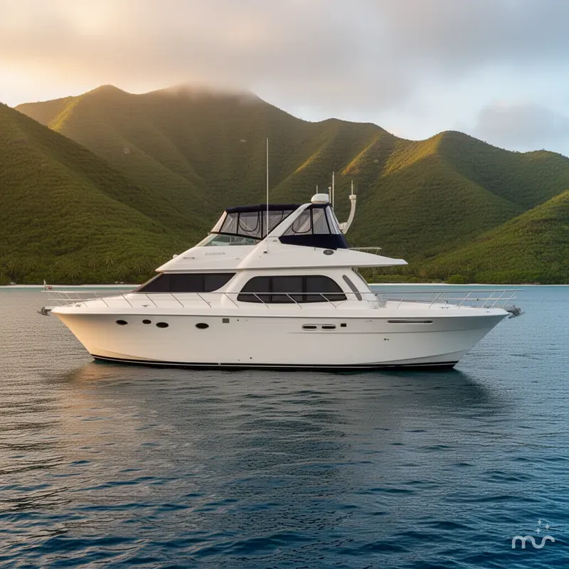 Slide: The Image of Carver Yachts 56 Voyager 2006 - 2