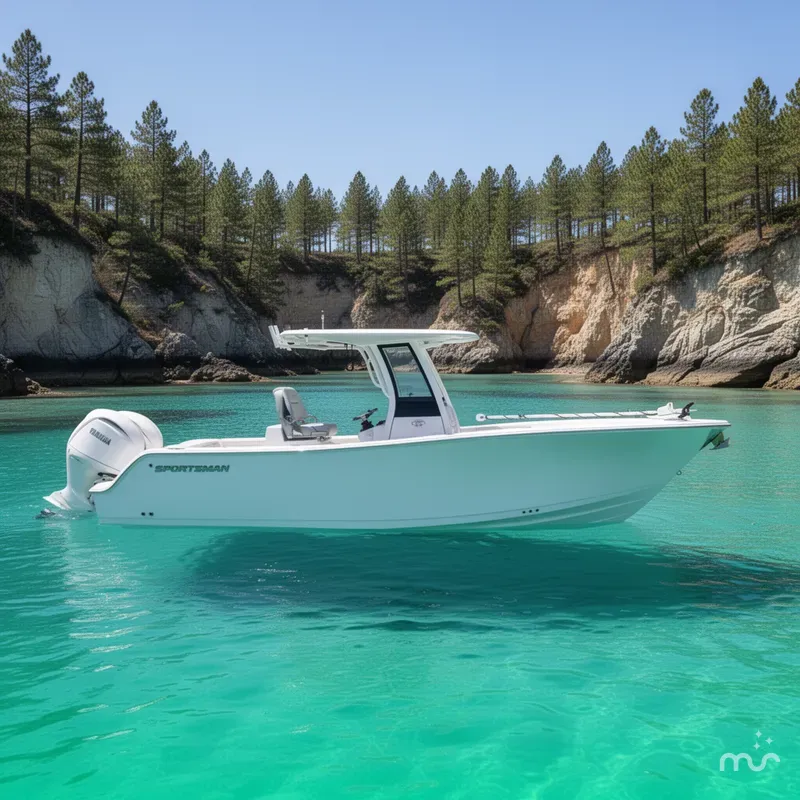 Slide: The Image of Sportsman Open 262 Center Console 2026 - 2