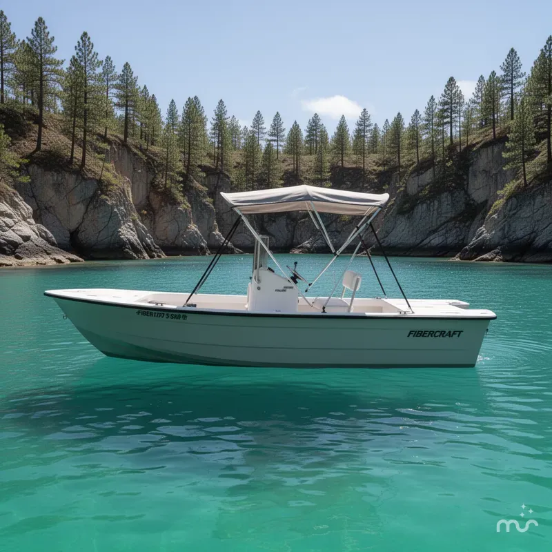 Slide: The Image of Fibercraft 1700 SKIFF 2025 - 2