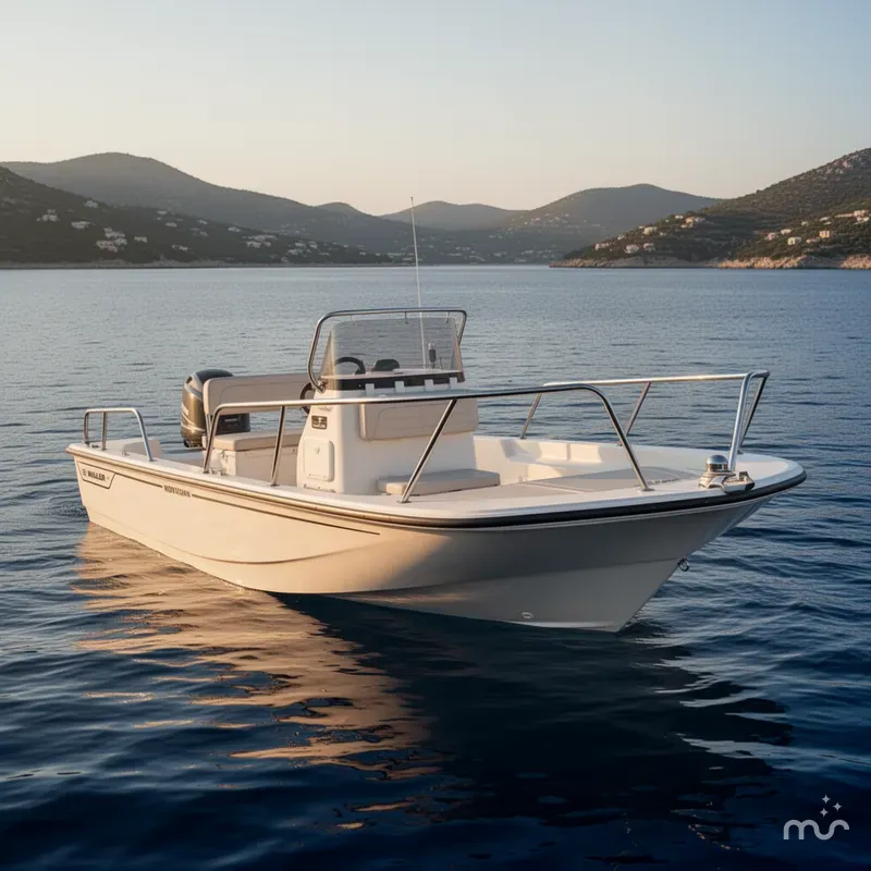 Slide: The Image of Boston Whaler 150 Montauk 2019 - 2