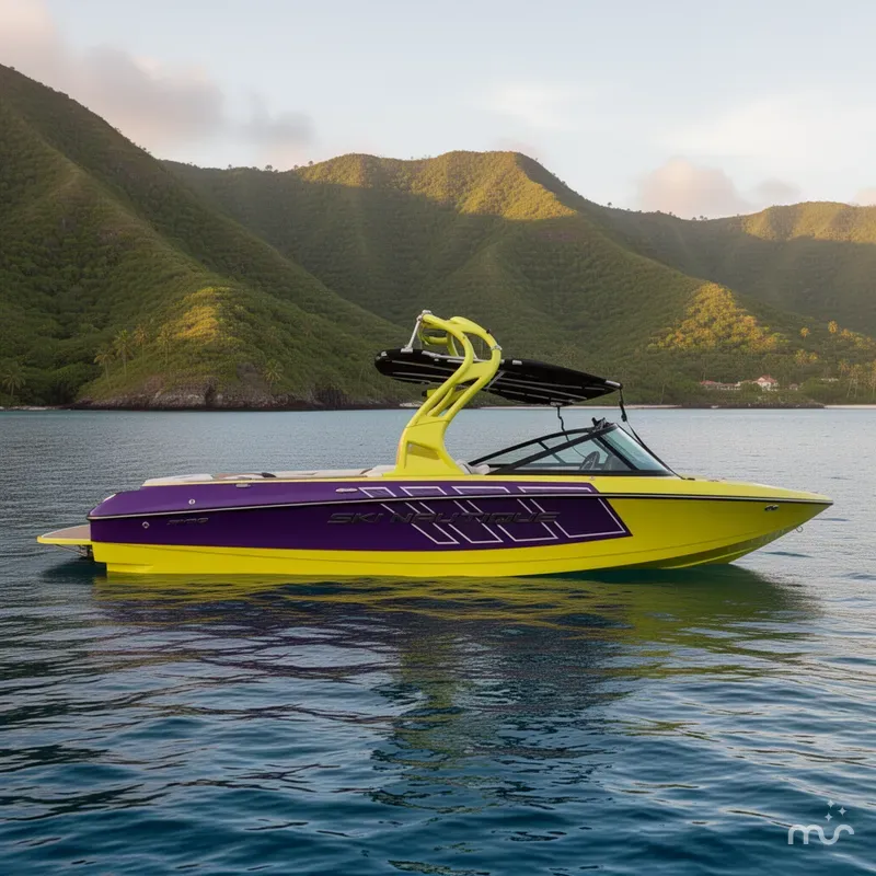 Slide: The Image of Nautique Ski Nautique 200 Open Bow 2014 - 2