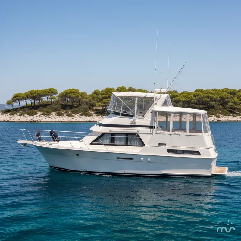 The Image of Hatteras 40 Double Cabin 1991 - 0