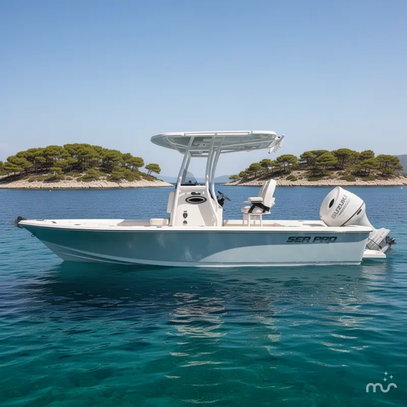 Slide: The Image of Sea Pro 230 Bay Boat 2026 - 2