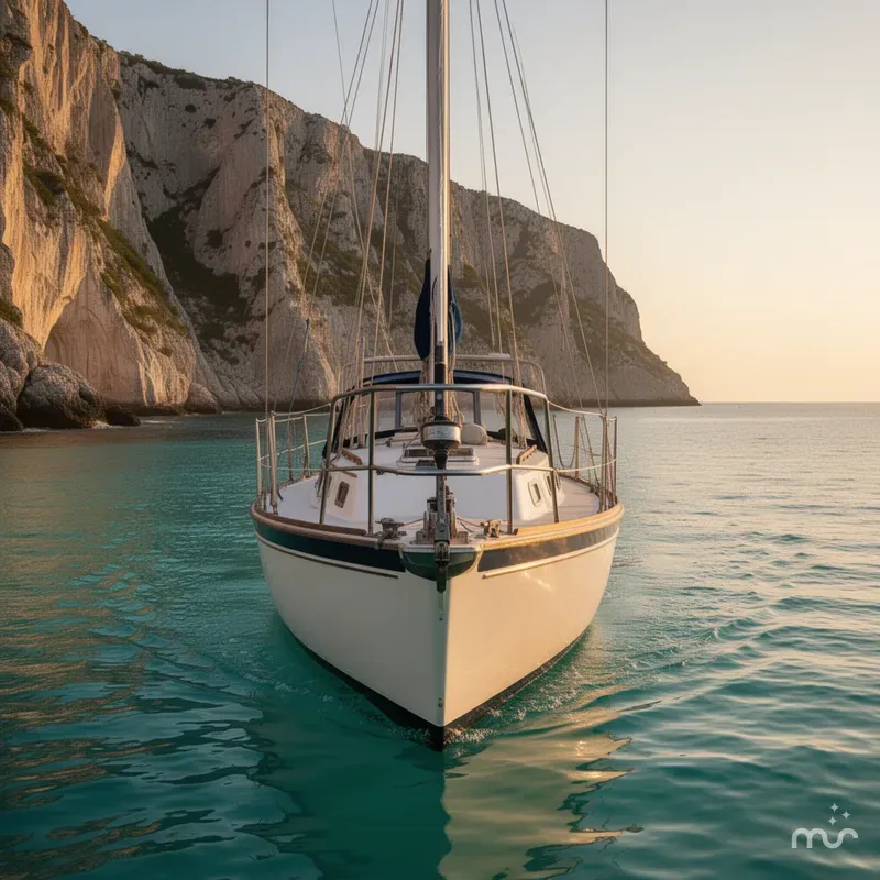 Slide: The Image of Pacific Seacraft 34 1990 - 1
