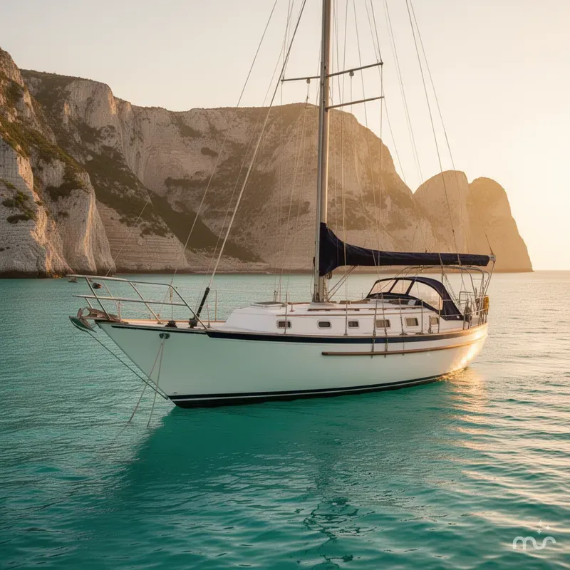 Slide: The Image of Pacific Seacraft 34 1990 - 2