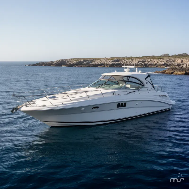 Slide: The Image of Sea Ray 44 Sundancer 2008 - 2