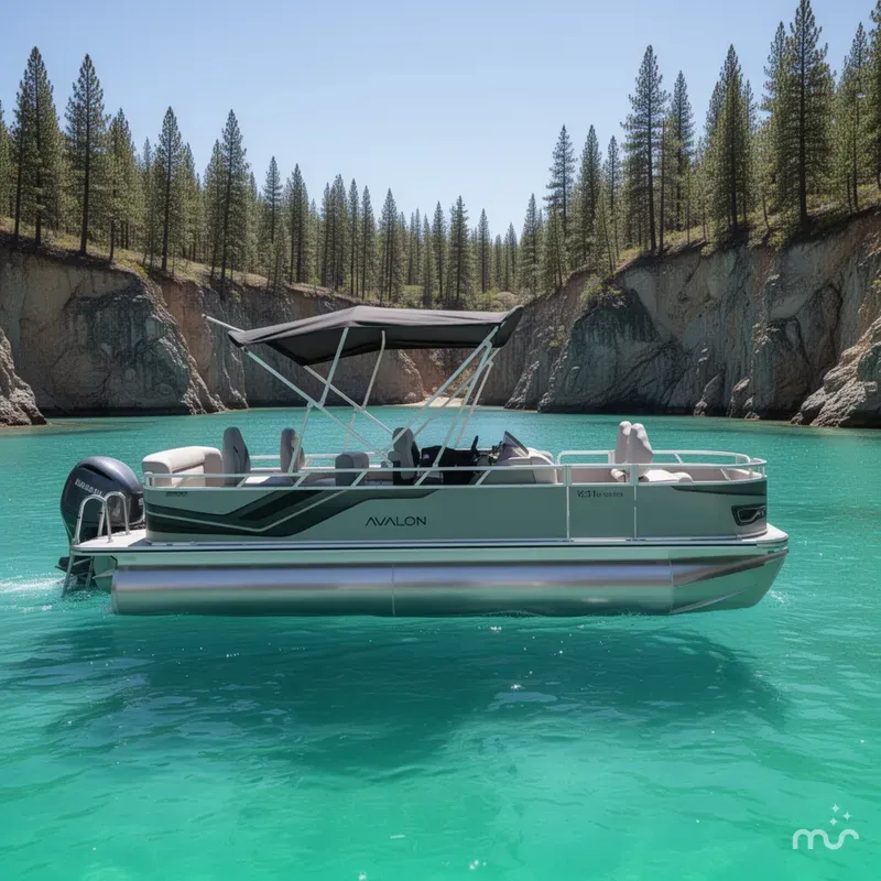 Slide: The Image of Avalon Venture 85 Quad Fish - 21' 2026 - 2