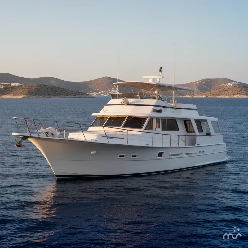 Slide: The Image of Hatteras 70 Motor Yacht 1980 - 2