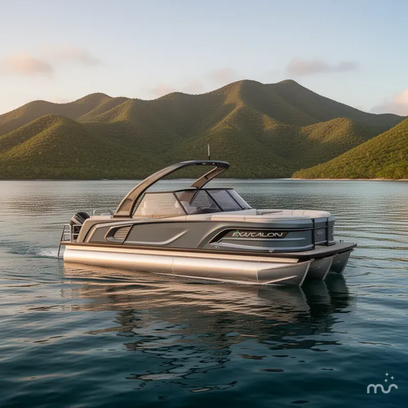 The Image of Avalon Excalibur Quad Lounge Windshield 27 FT 2026 - 0