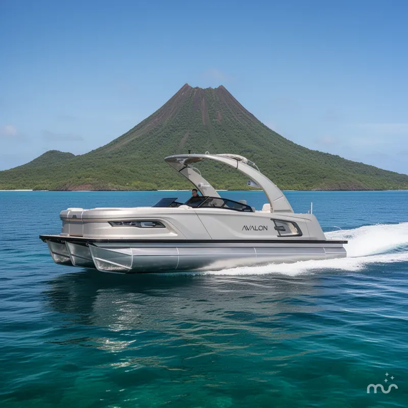 Slide: The Image of Avalon Excalibur Elite Windshield 25 FT 2026 - 4