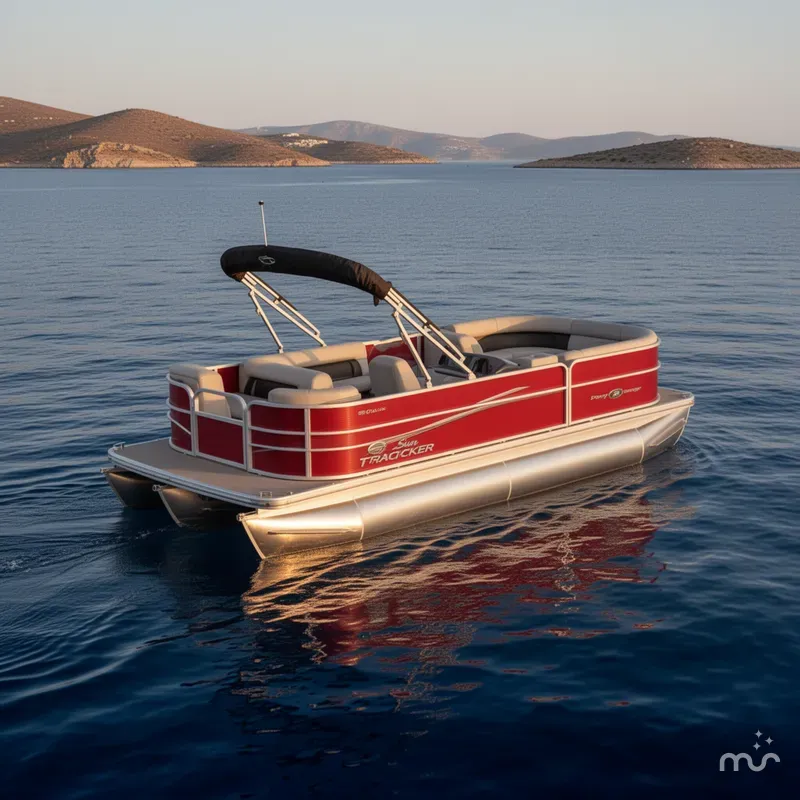 The Image of Sun Tracker Party Barge 18 DLX 2026 - 0