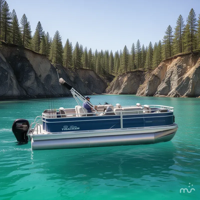 The Image of Sun Tracker Fishin' Barge 20 DLX 2026 - 0