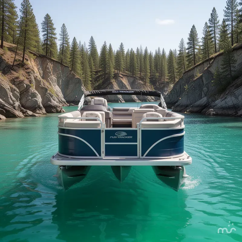 Slide: The Image of Sun Tracker Fishin' Barge 20 DLX 2026 - 3