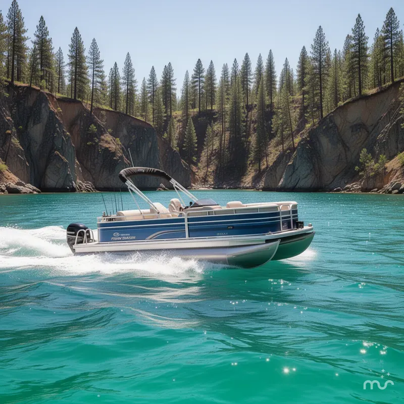 Slide: The Image of Sun Tracker Fishin' Barge 20 DLX 2026 - 4