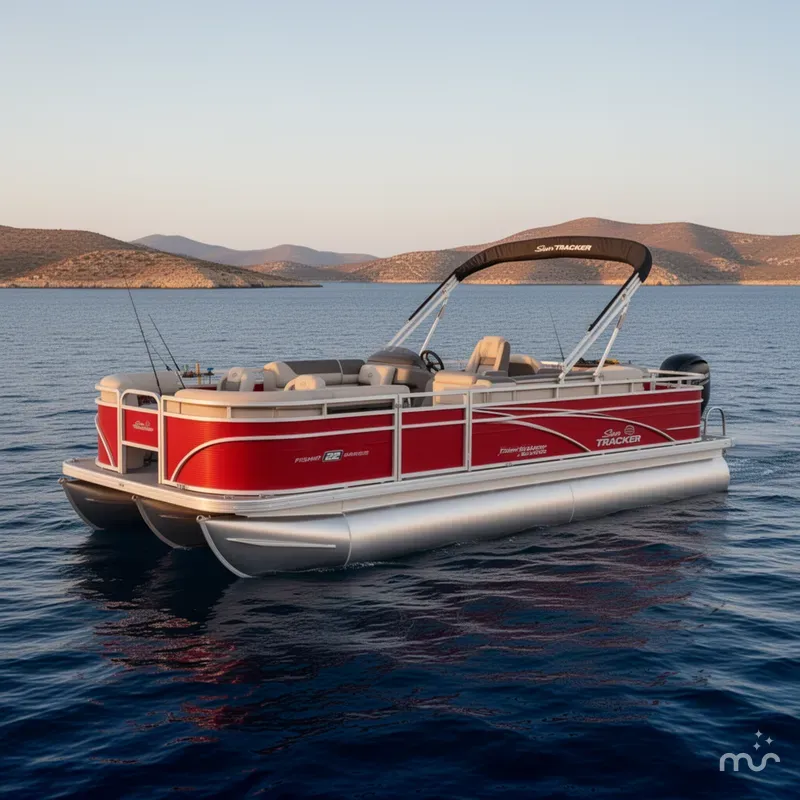 The Image of Sun Tracker Fishin' Barge 22 DLX 2026 - 0