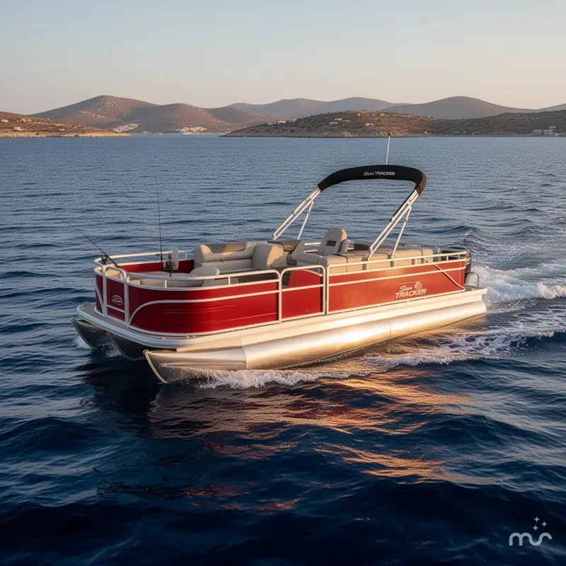 Slide: The Image of Sun Tracker Fishin' Barge 22 DLX 2026 - 4